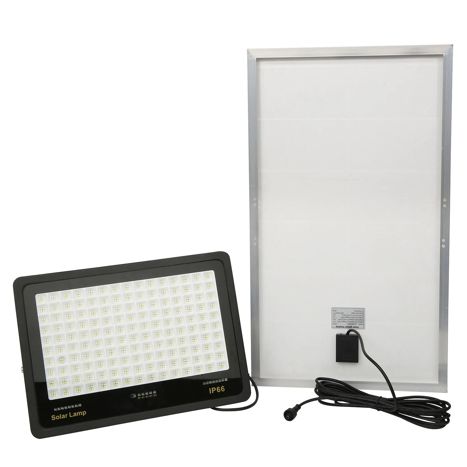 LED Solar Flood Light IP67 Outdoor Floodlight Sun Light Battery Lamp Garden LED Solar Lamp Solar Panel