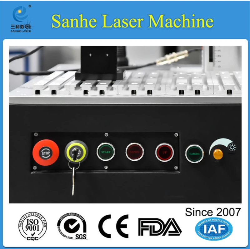 Chinese Supplier 50W60W CNC Animal Ear Tag Jewelry Fiber Laser Marking Machine for Metal