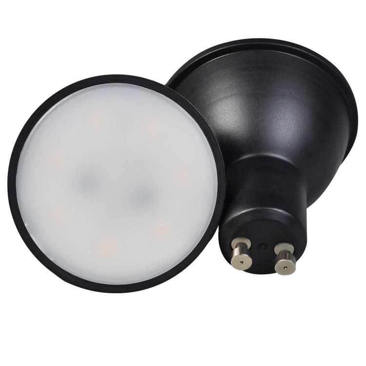 New Item Black Housing Dimmable GU10 Spot Light 5W 7W Spot LED Bulb Lamp