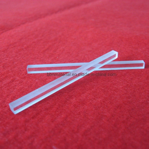 99.99% Clear Alumina Ceramic Bar Good Transparency Optical Sapphire Glass Rod Can Withstand High Temperature