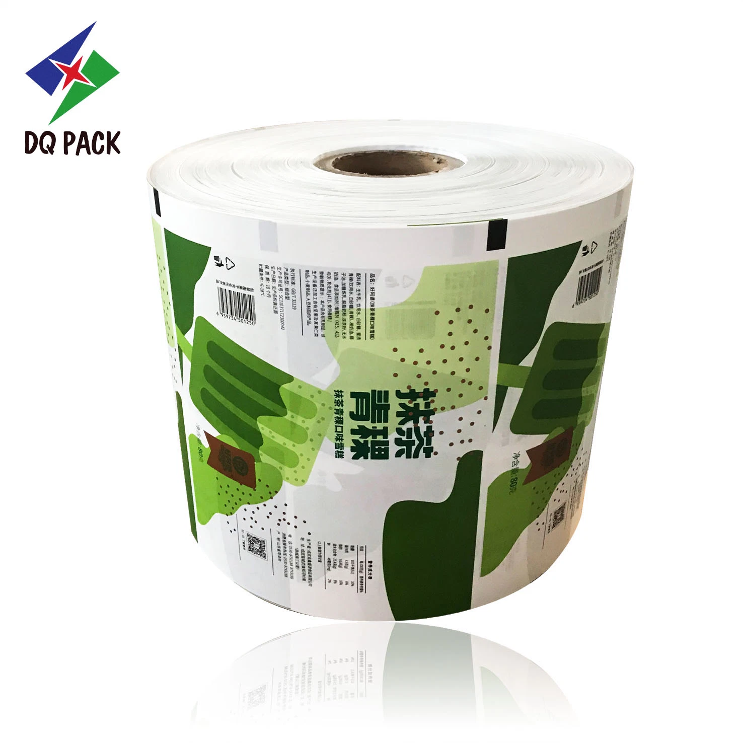 Dq Pack Sugar Plastic Film Candy Film Aluminum Foil Roll Stock Packaging Film