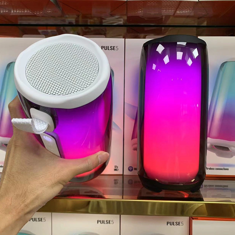 Quality Assurance LED Super Mini Multifunction Outdoor Sports Portable Round Wireless Speaker