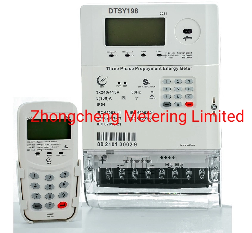 Single Phase Sts Prepayment Energy Meter