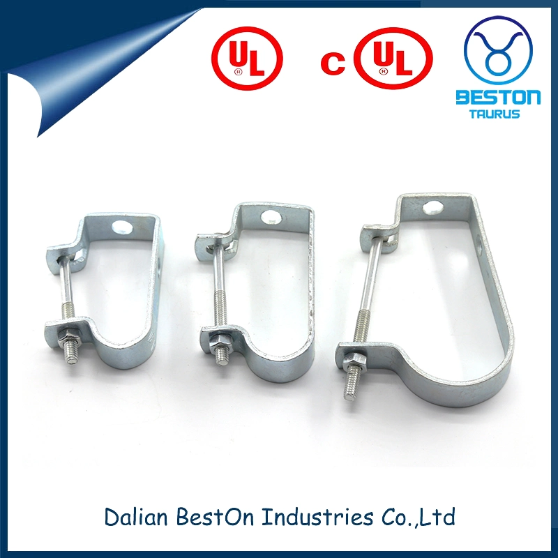 Dalian Beston High-Quality Steel Galvanized Pipe Hanger China Clevis Hanger Manufacturers Sample Available Slide-Rite Design 4" Stainless Steel Clevis Hanger