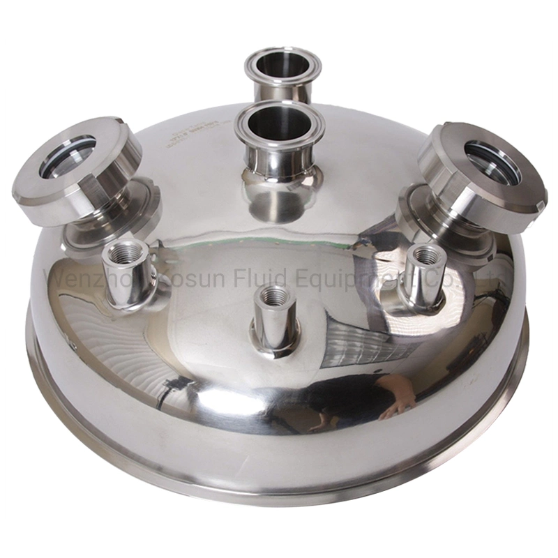 Sanitary Triclamp 6 X 4 Tri Clamp Bowl Speed Reducer Closed Loop