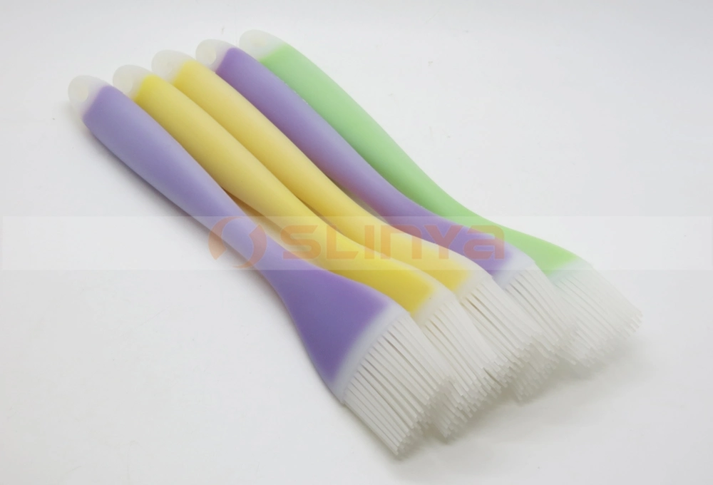 Food Grade Silicone Brush Spatula Cake Tools Mold DIY Brushes Barbecue Basting Brushes