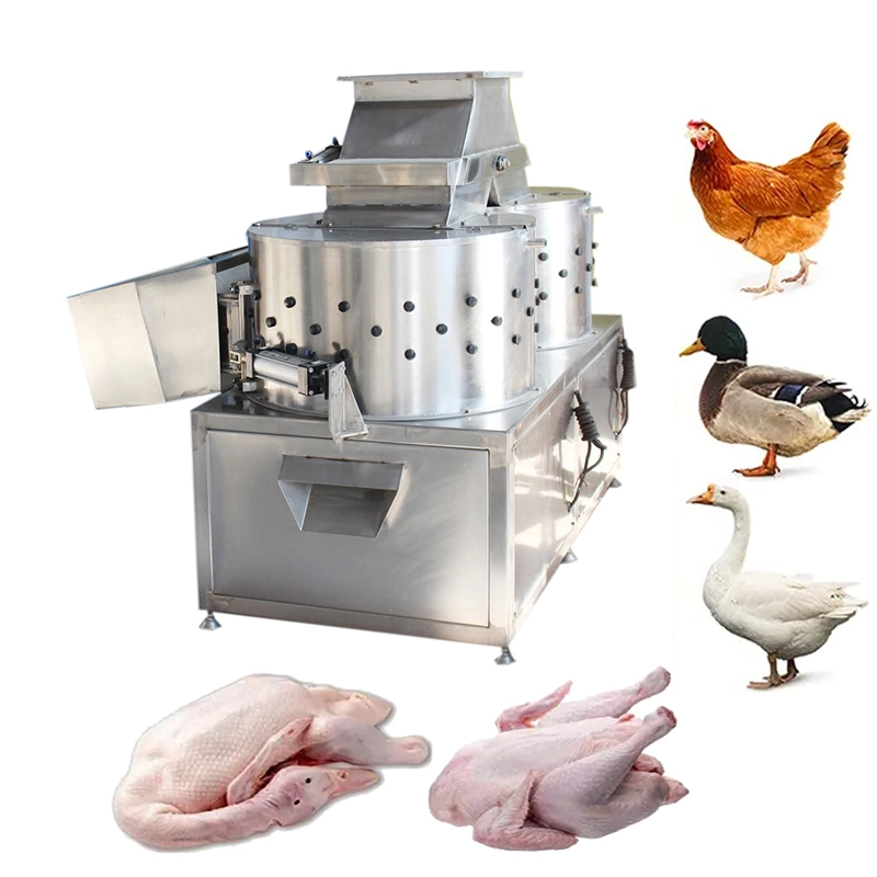 Automatic Defeathering Rubber Fingers Poultry Feather Plucking Chicken Plucker Machine for Sale