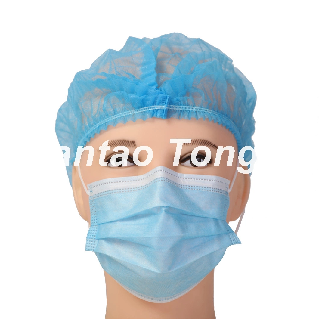 TD China Manufacture Einweg nicht gewobene Typ I / Typ II / Typ IIR Medical Face 3 Layer Blau Weiß Grün