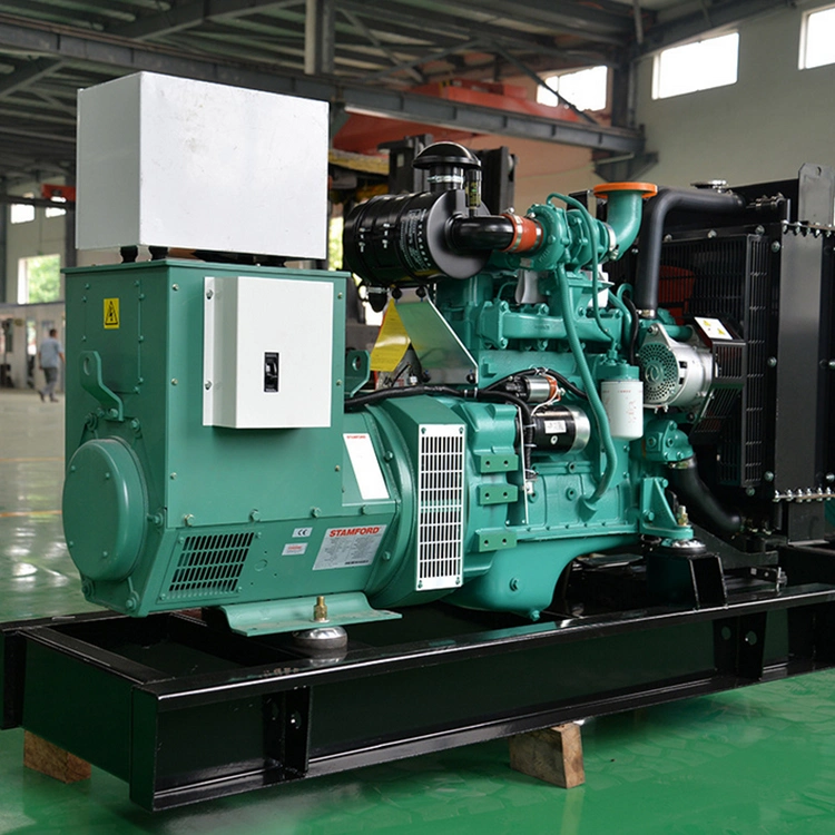 China Bison 70 Kw 70kVA Standby Power 56kw Open Type Diesel Engine Electrical Generator