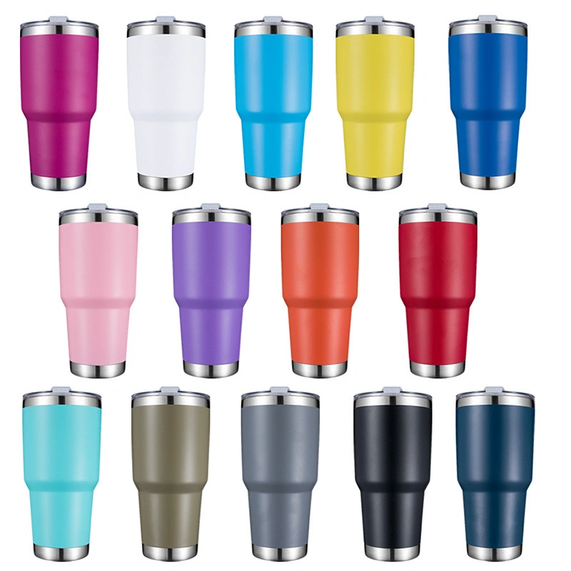 30oz FDA Double Wall 18/8 Edelstahl Auto Becher Wärme Isolierte Kaffee Tee Bier Swig Glas Tasse Tumbler Vakuum-Flasche Thermos Wiederverwendbare Wasserflasche