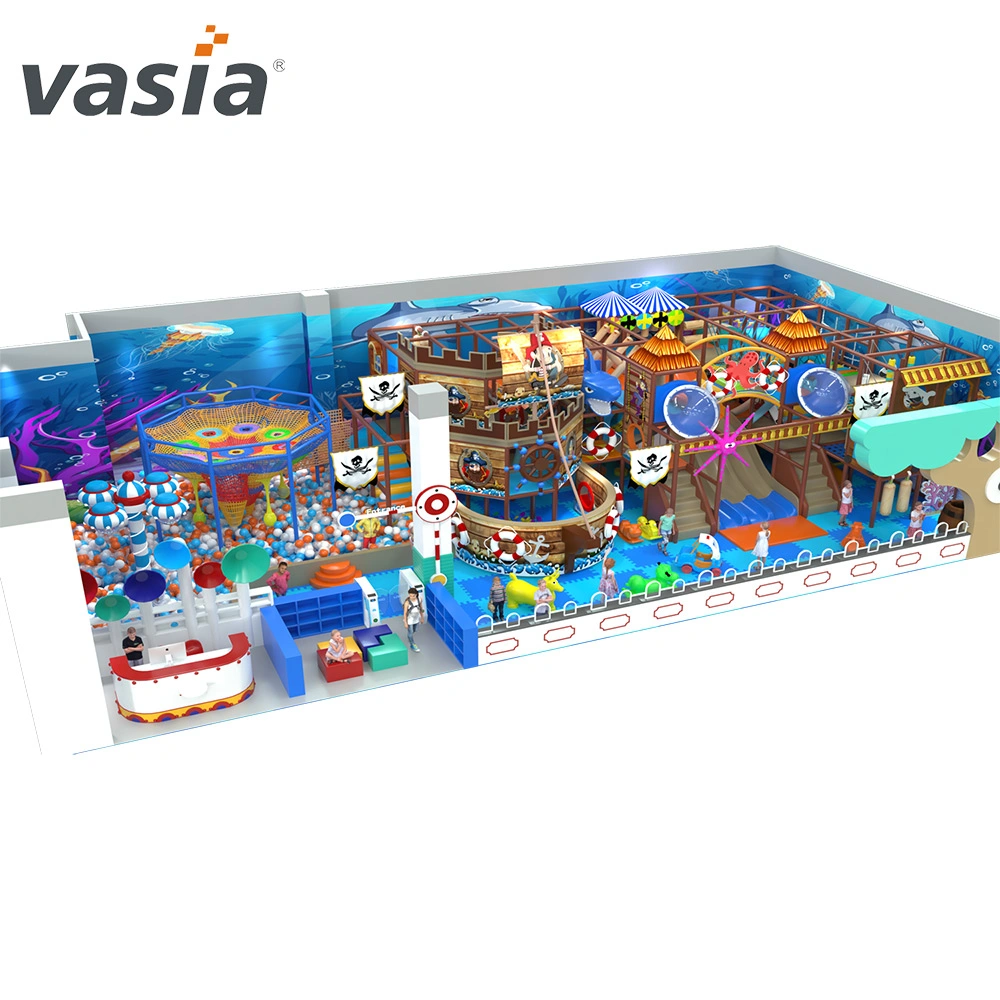 Plastic/Wooden Kids&Children&Child Fun Indoor&Outdoor Commercial Soft Amusement Park Playground