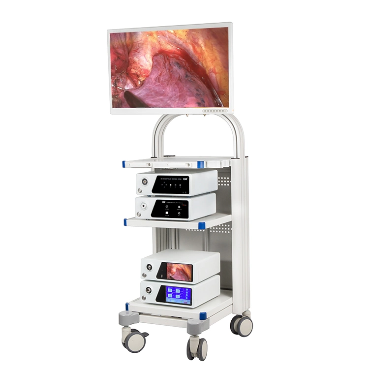 Carrito de instrumental médico endoscopio Laparoscopia