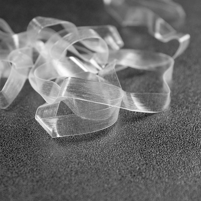 Transparentes TPU Elastisches Band für Strap BH Elastisches TPU Band Rollenverpackung TPU Elastic