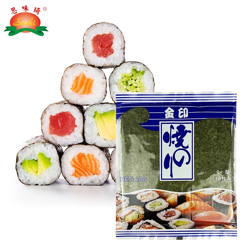Hoja de algas asadas Nori/Sushi Seaweed/Sushi Nori/Nori Sheet