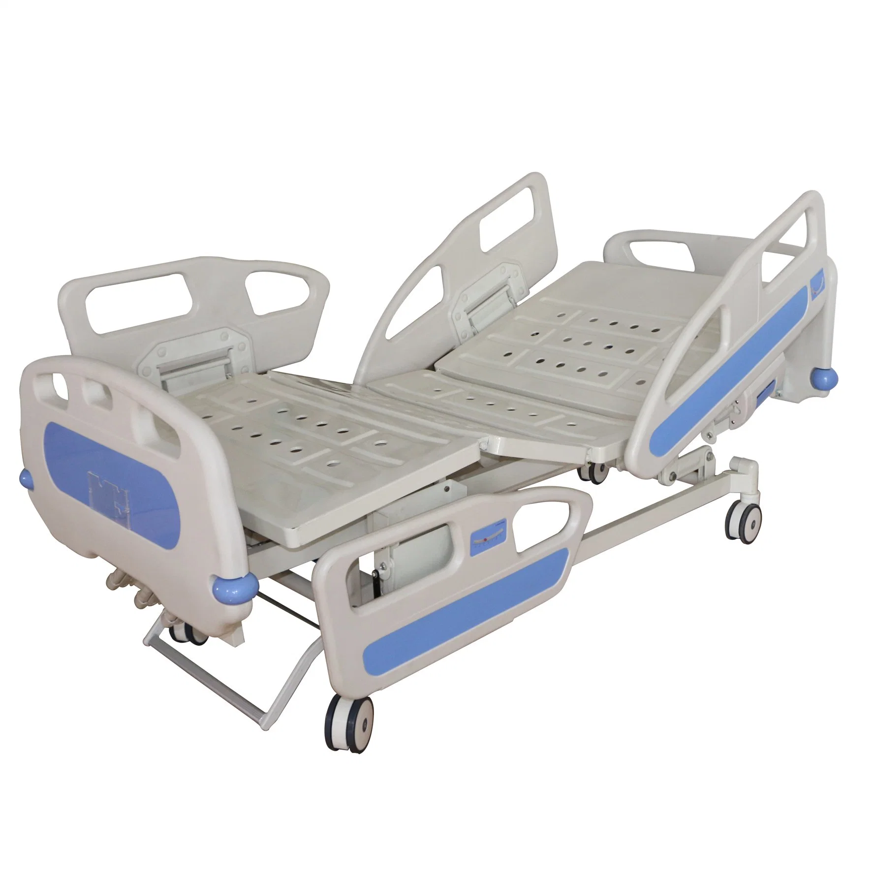 High quality/High cost performance Cheap Price of ABS Manual Two Crank Hospital Nursing Bed