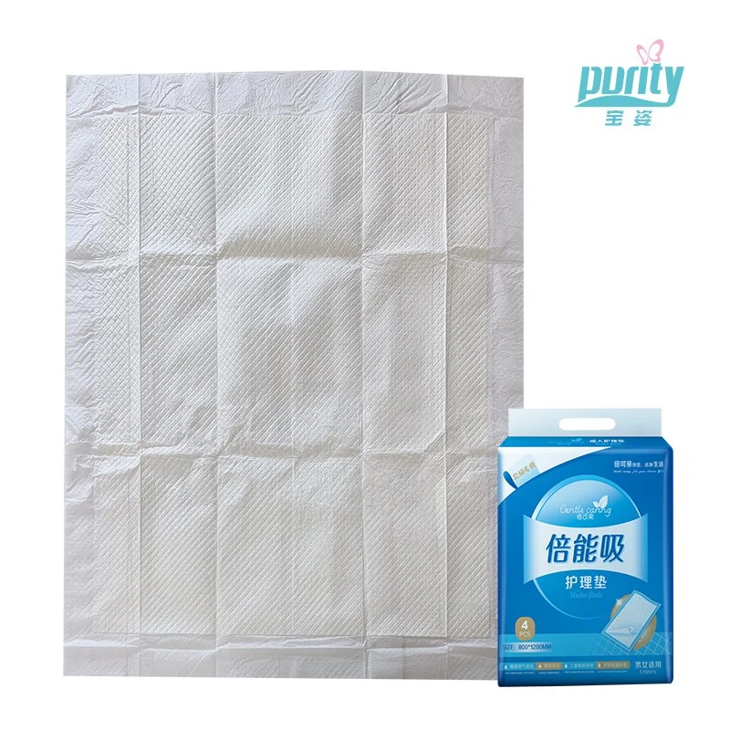 Jwc Super suave tejido sin tejer 60*90 Bebé orina Pad Pad desechables absorbentes