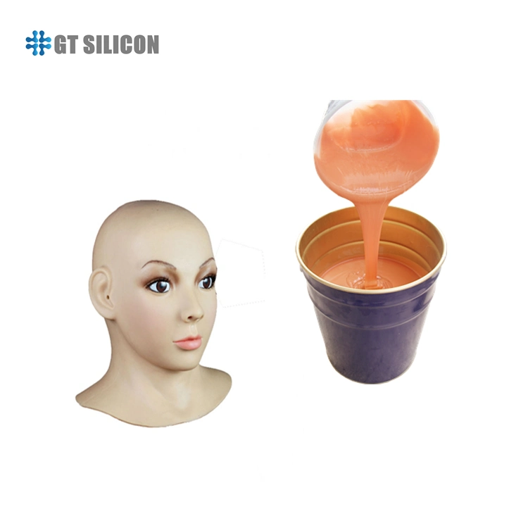 Super Soft Human Lifecasting RTV Liquid Silicone Rubber for Making Silicone Mask