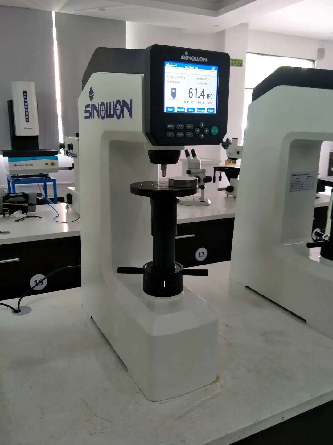 Digital Rockwell Hardness Tester with Color Touch Screen