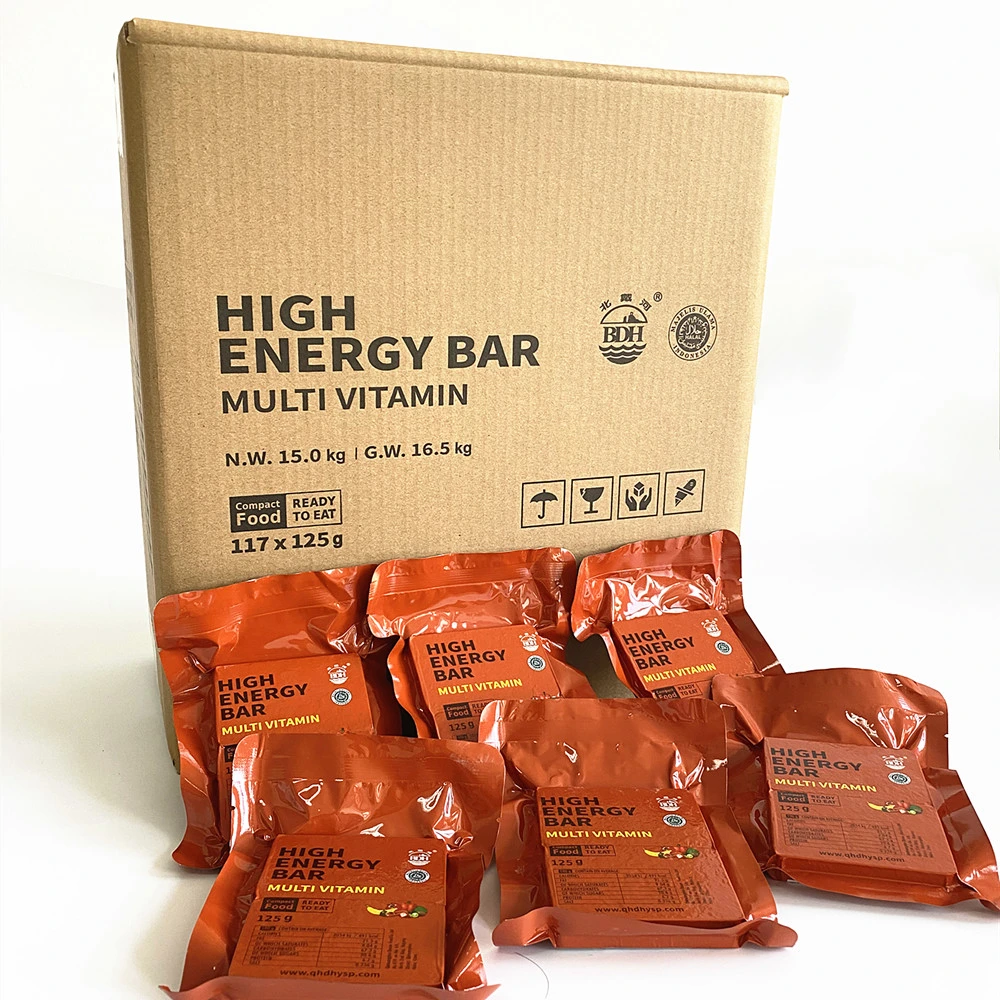 125g Multi-Vitamin alto consumo de energia Bar Biscoitos