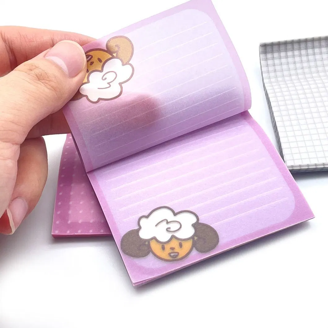 Custom School Office Stationery Supplies Paper Stickers Index Posted It Pad Custom Colorful Memo Pads Sticky Notes