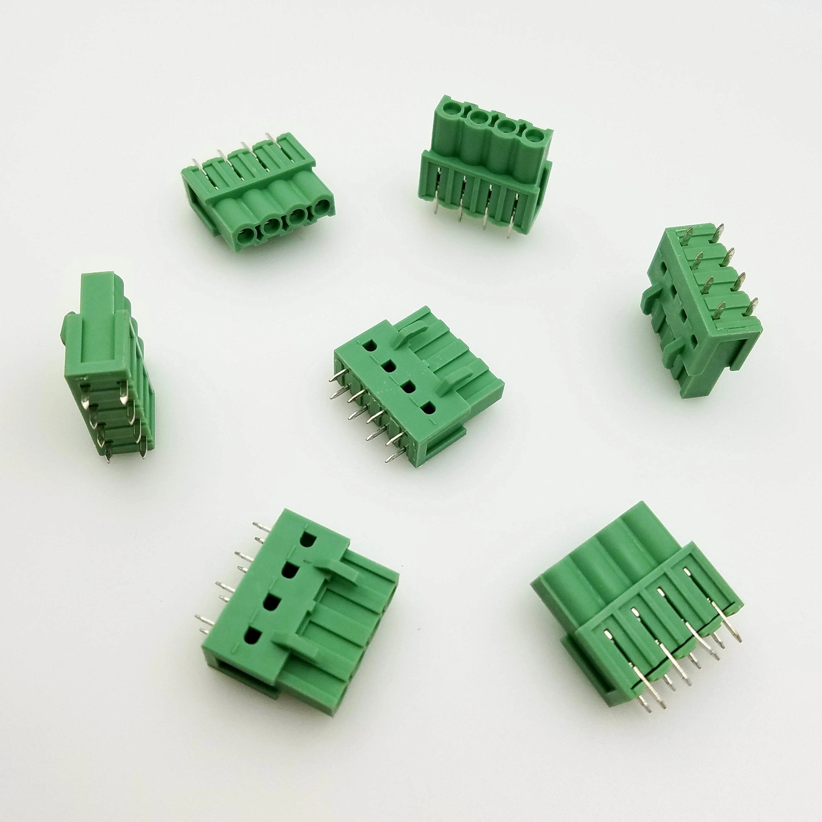 Zócalo invertido 5,0 mm de tono Plugable conectores terminal PCB Bloques eléctricos