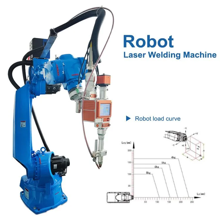 3D Robot Automatic Fiber Laser Welding Machine for Carbon Steel/Stainless