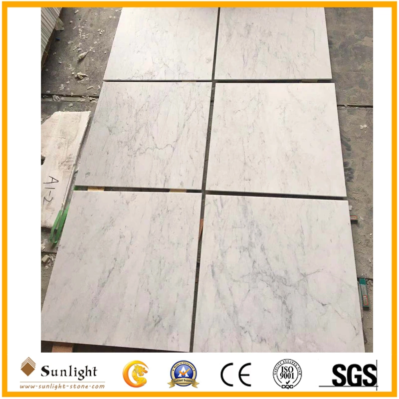 Bianco Carrara White Stone Marmor für Bodenbeläge Wandfliesen