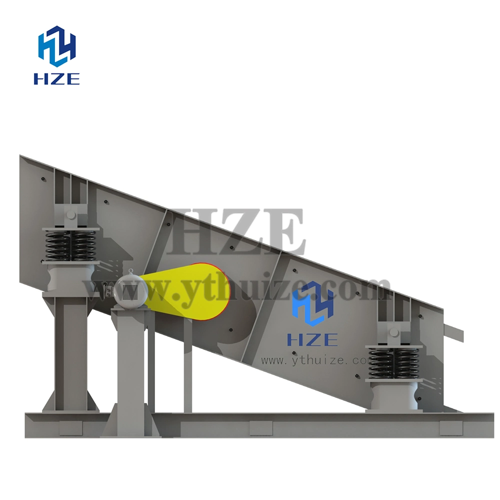 Rock la clasificación de la pantalla de vibración de la máquina de la planta de procesamiento de minerales