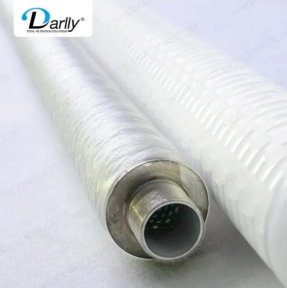 Série UL Darlly 1/5um 60/70" especialmente tratadas fibras PP String Withhigh-Performance o cartucho do filtro da ferida para a Usina Pre-Filtration Água