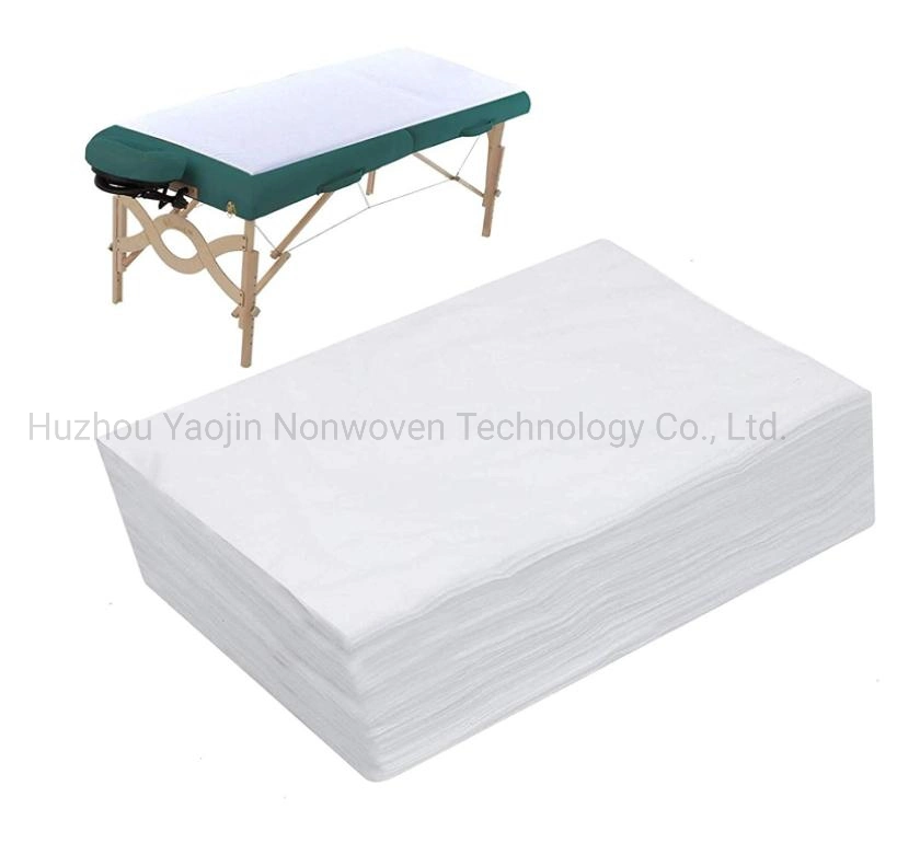 Cama China propagación PP desechables Film Medical SPA Colchas Spunlace plisada Sábana