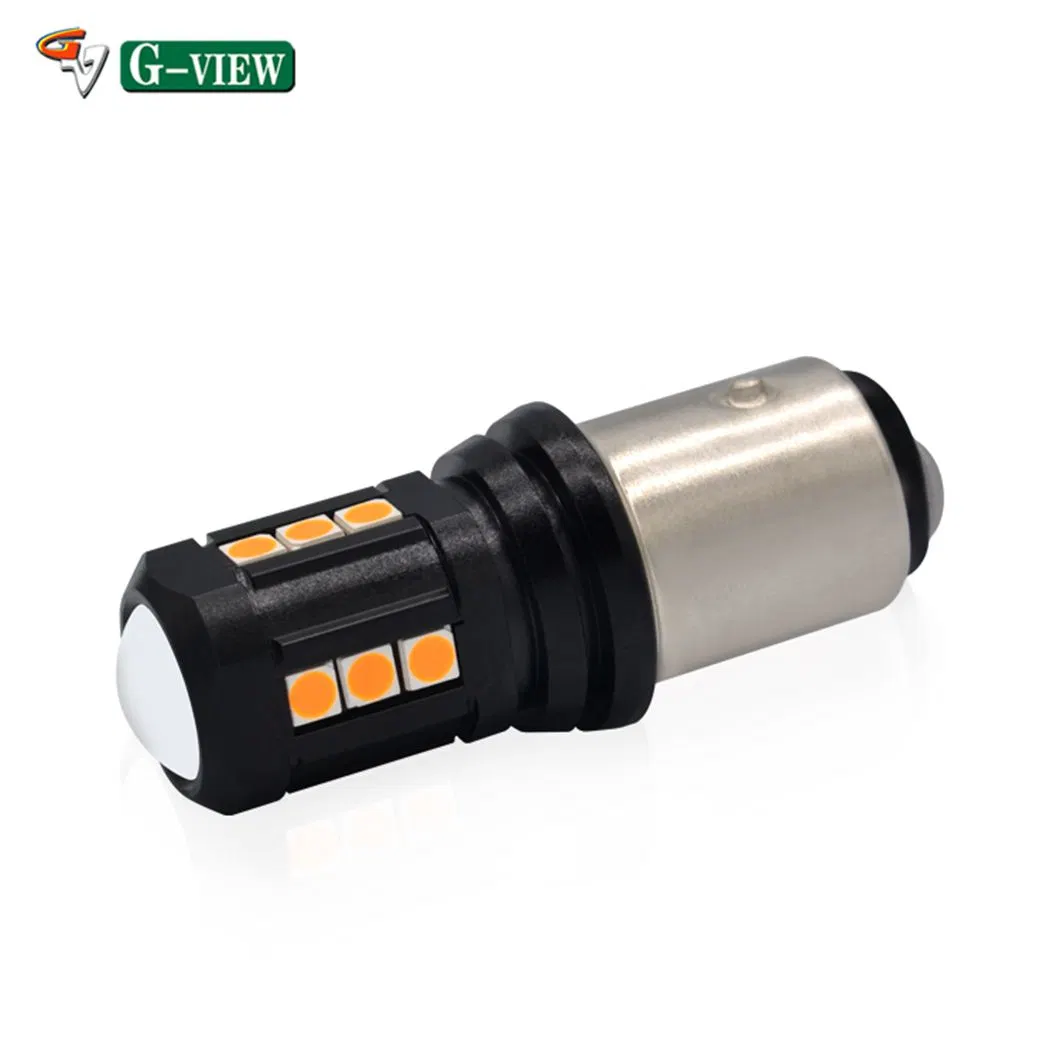 G-View 17SMD 12-18V 1156 Strobe T20 Bulb Signal Light for Car 1157 LED ODM