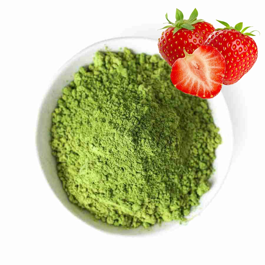 Instant raisonnable des prix bon marché acheter saveur de fraise Matcha thé de poudre de thé vert