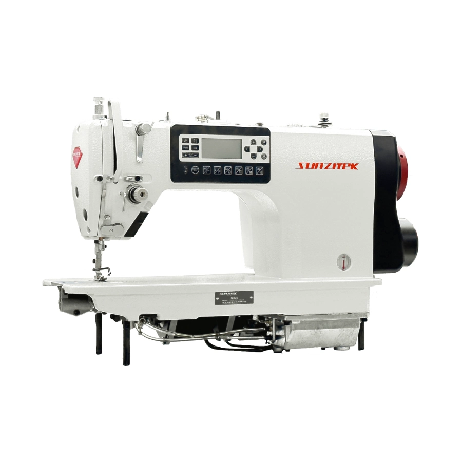 S289e-Qb Single Stepping Motor Electronic Edge Cutting and Tap Binding Automatic Lockstitch Industrial Sewing Machine