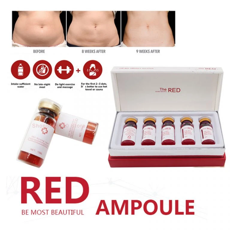 Good Effect Beauty Loss Weight The Red Ampoule Solution for Slimming