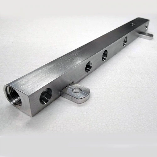 Custom Engineered CNC Billet Aluminum Rails, High Flow Fuel Rail