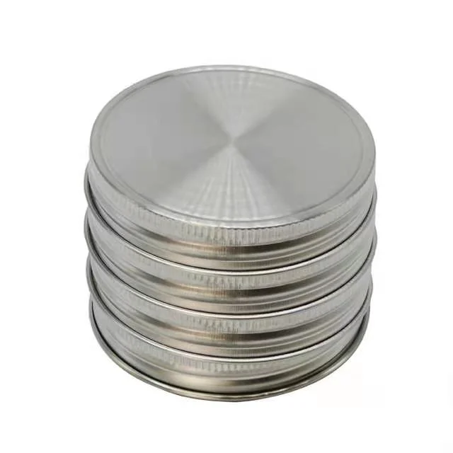 Wholesale/Supplier 70mm Stainless Steel Mason Jar Lid with Silicone Ring