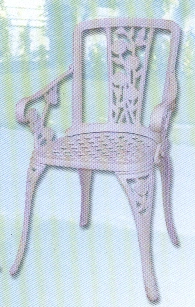 Garden Antique Cast Iron Outdoor Furniture Chairs for Home Decoration