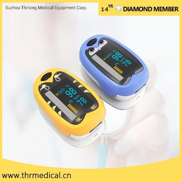 Portable Medical Children Fingertip Rechargeable Pulse Oximeter for Kids (THR-PO2)