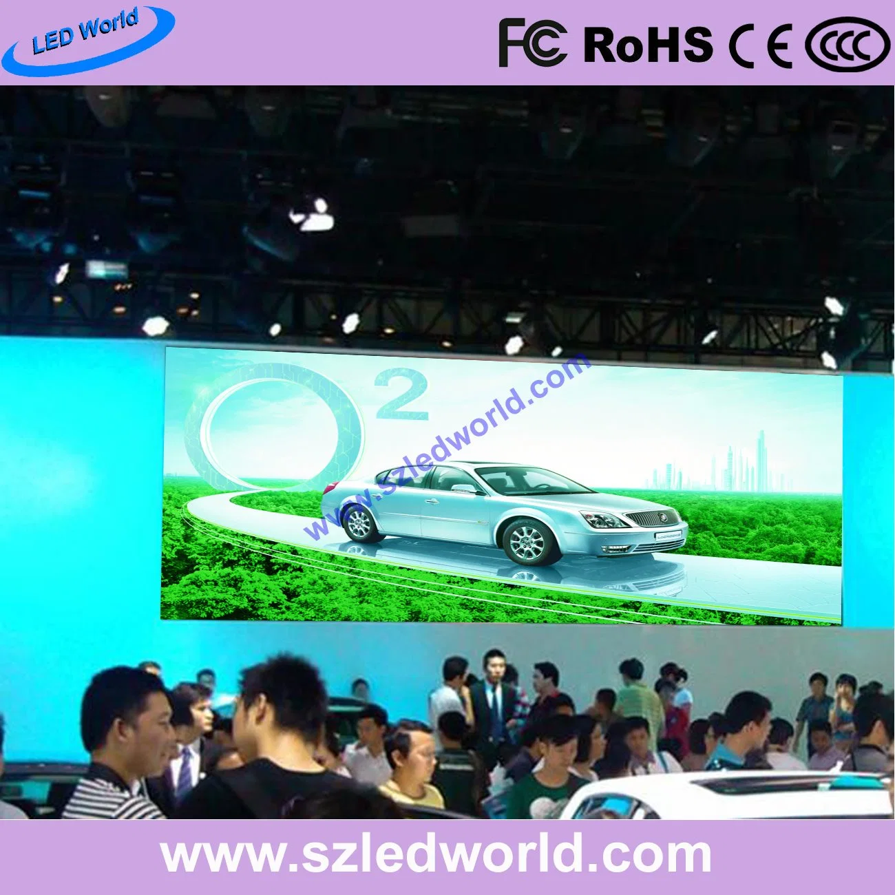 Hot Sale Large LED Indoor Display Stage Background LED Display (P3.91 P4.81 P5.95 P6.25)