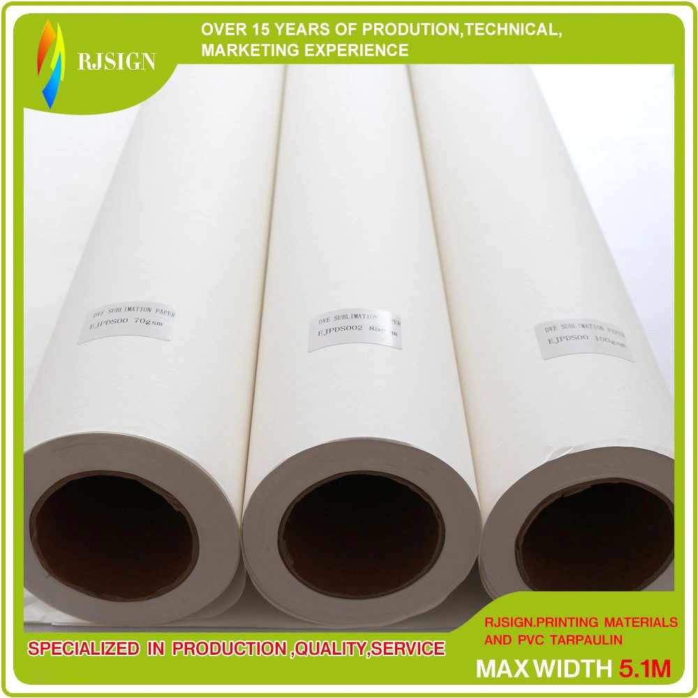 China Dye Sublimation Paper Roll Printed for Advertising