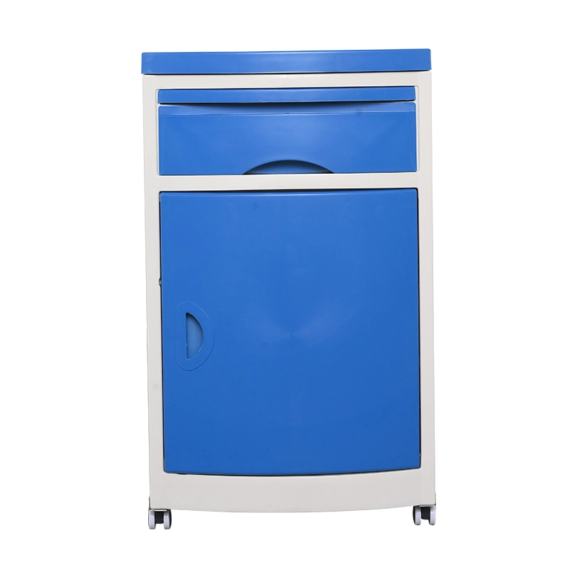 ABS Hospital Cabinet Durable Medical Furniture Bedside Locker Table for Clinic