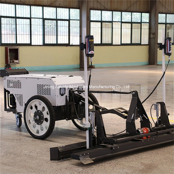 Manual Two Wheel Laser Screed Leveling Machine for Concrete