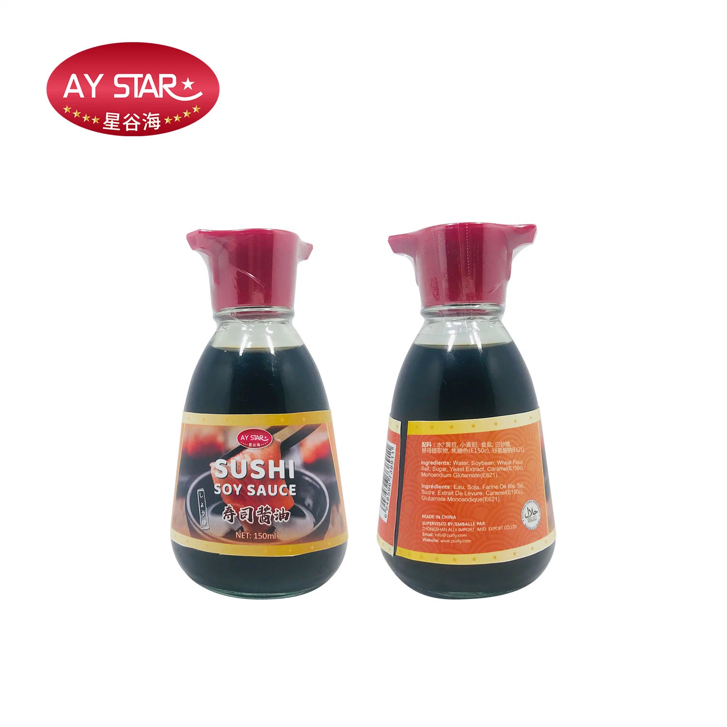 500ml Wholesale/Supplier Price OEM Brand Shoyu Sushi Soy Sauce