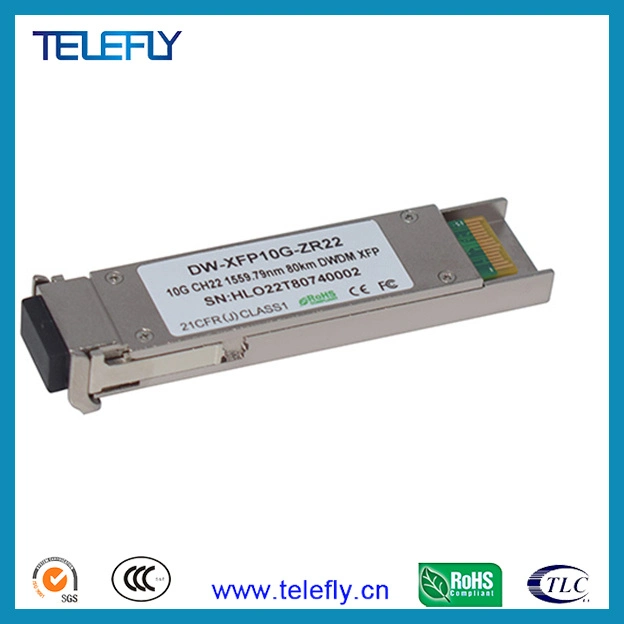 SFP+ 10g 80km XFP Zr Single Mode SFP Transceiver