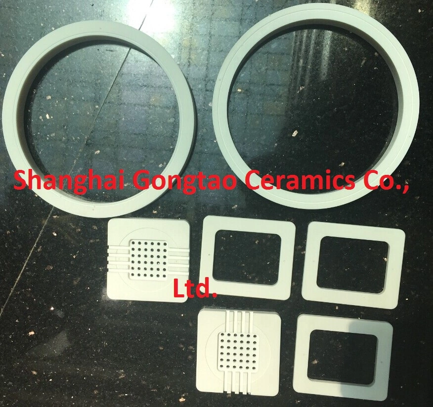 High quality/High cost performance Customizable Machinable Glass Ceramic Custom Complex Shaped Ceramic Parts Wear and High Temperature Insulation