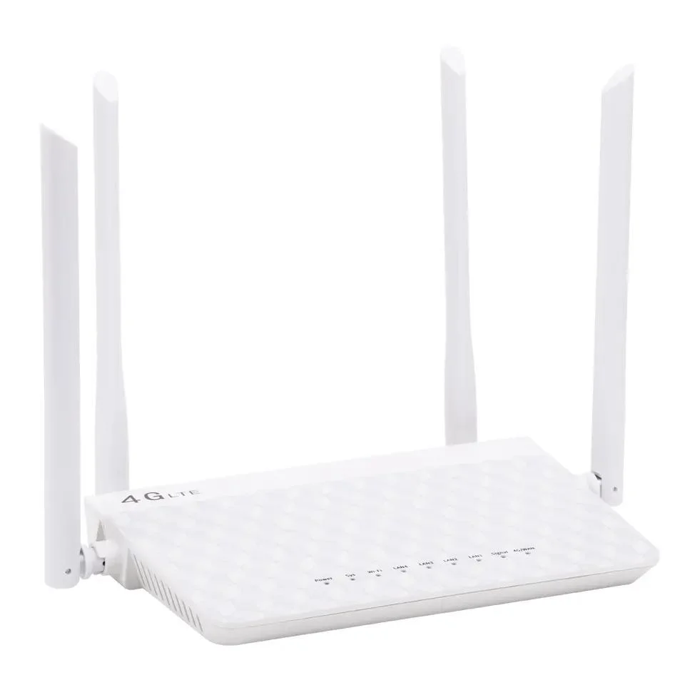 Router Wi-Fi sem fios 4G Hotspot Mk600 com cartão SIM portátil Router CPE