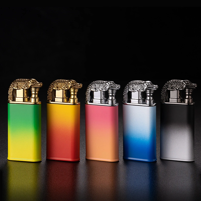 Wholesale/Supplier China Cheap High-Quality Multi-Color Metallic Lighter