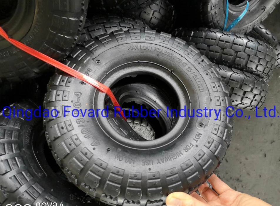 3.50-4 Pneumatic Rubber Wheel Used for Tool Carts