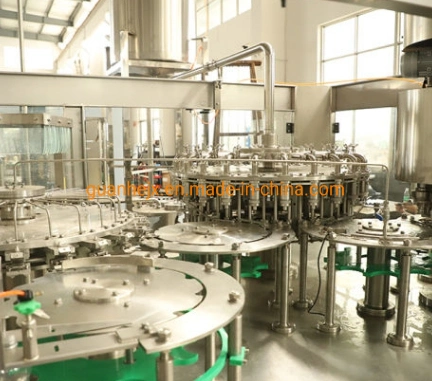 Filling Sealing Labeling Packing Washing Machine Liquid Bottle