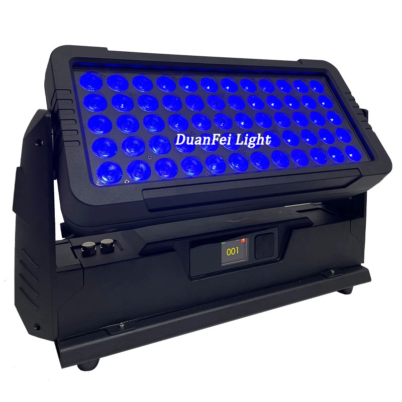 Wasserdichte Wandwascher für den Außenbereich 60X10W RGBW 4in1 LED City Color Wash Light